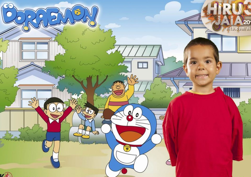 Doraemon-en photocallea.