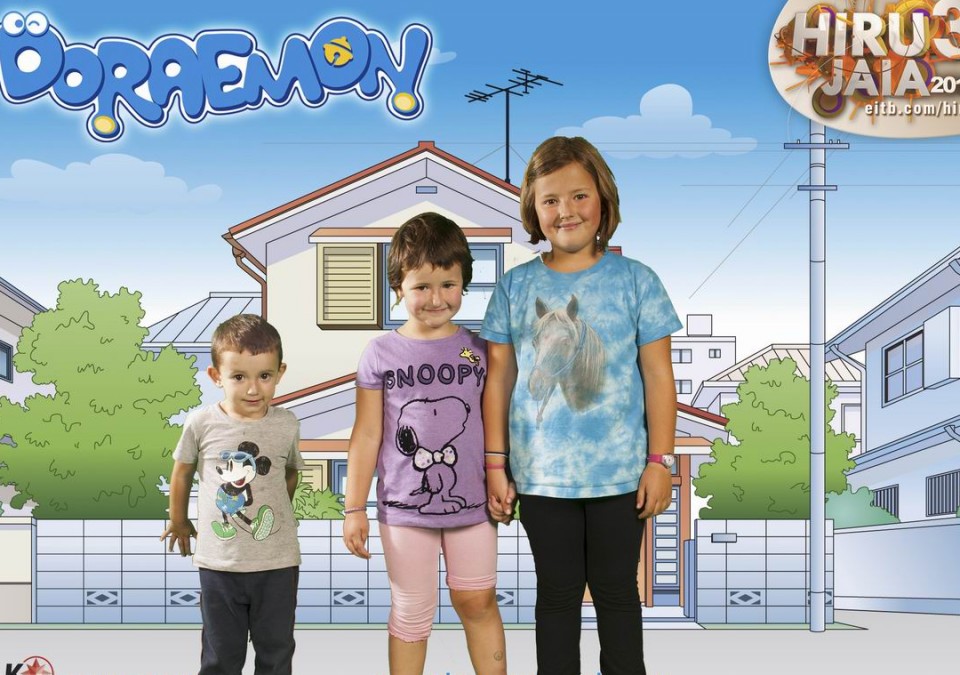 Doraemon-en photocallea.