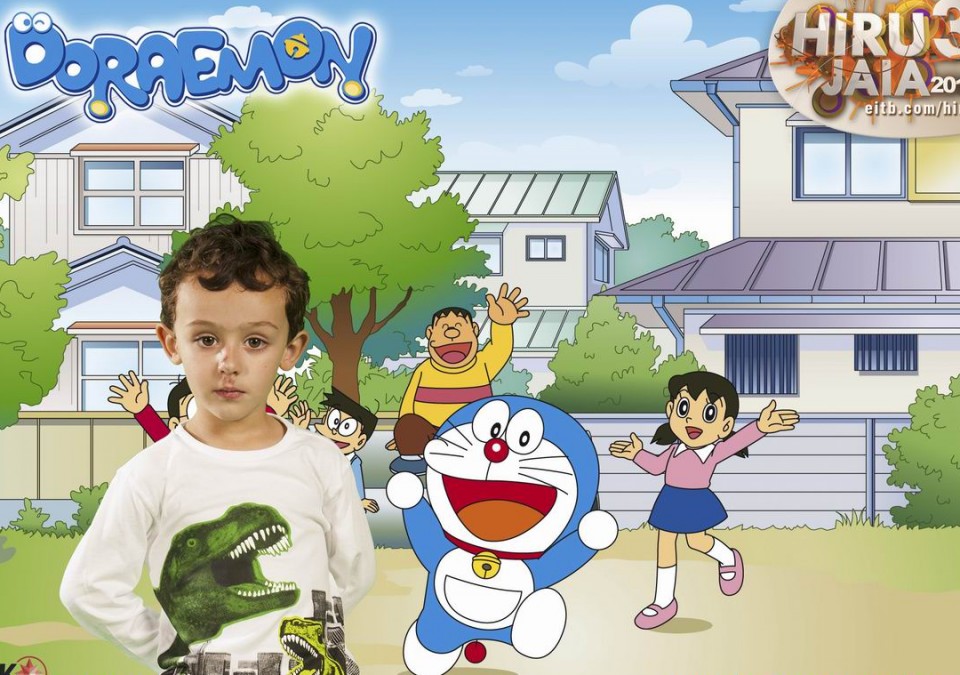 Doraemon-en photocallea.
