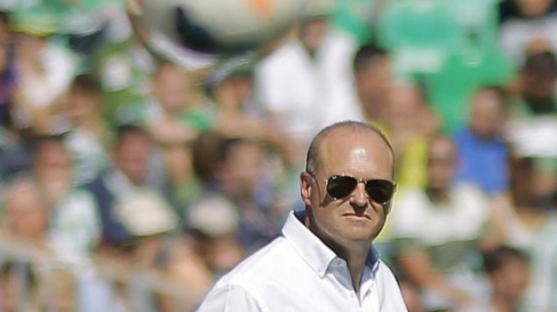 Pepe Mel, entrenador del Betis. Foto: EFE