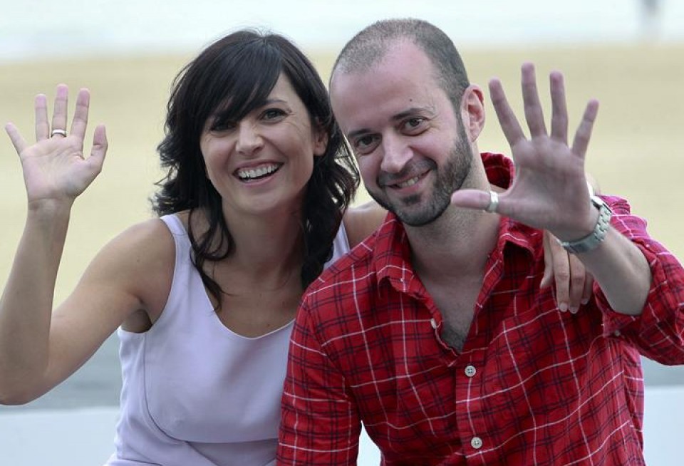 Marian Álvarez y Fernando Franco. Foto: EFE