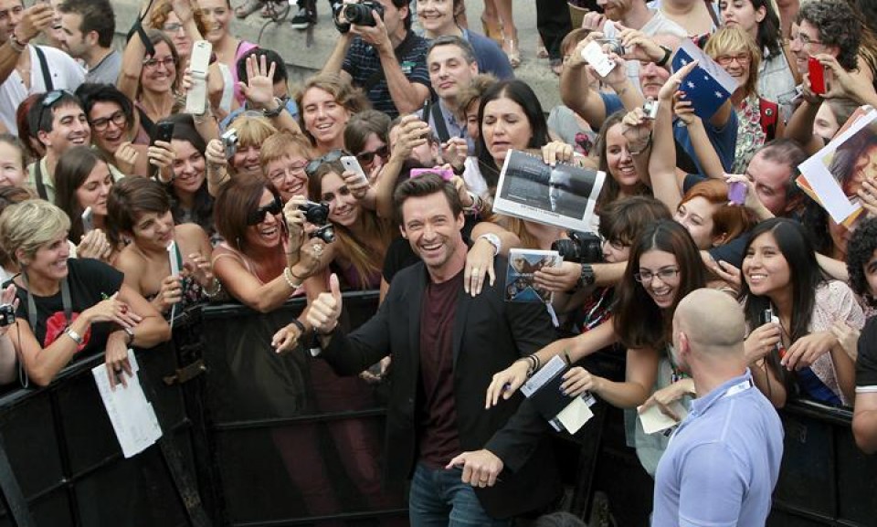 hugh Jackman, en el photocall del Kursaal. Foot: EFE