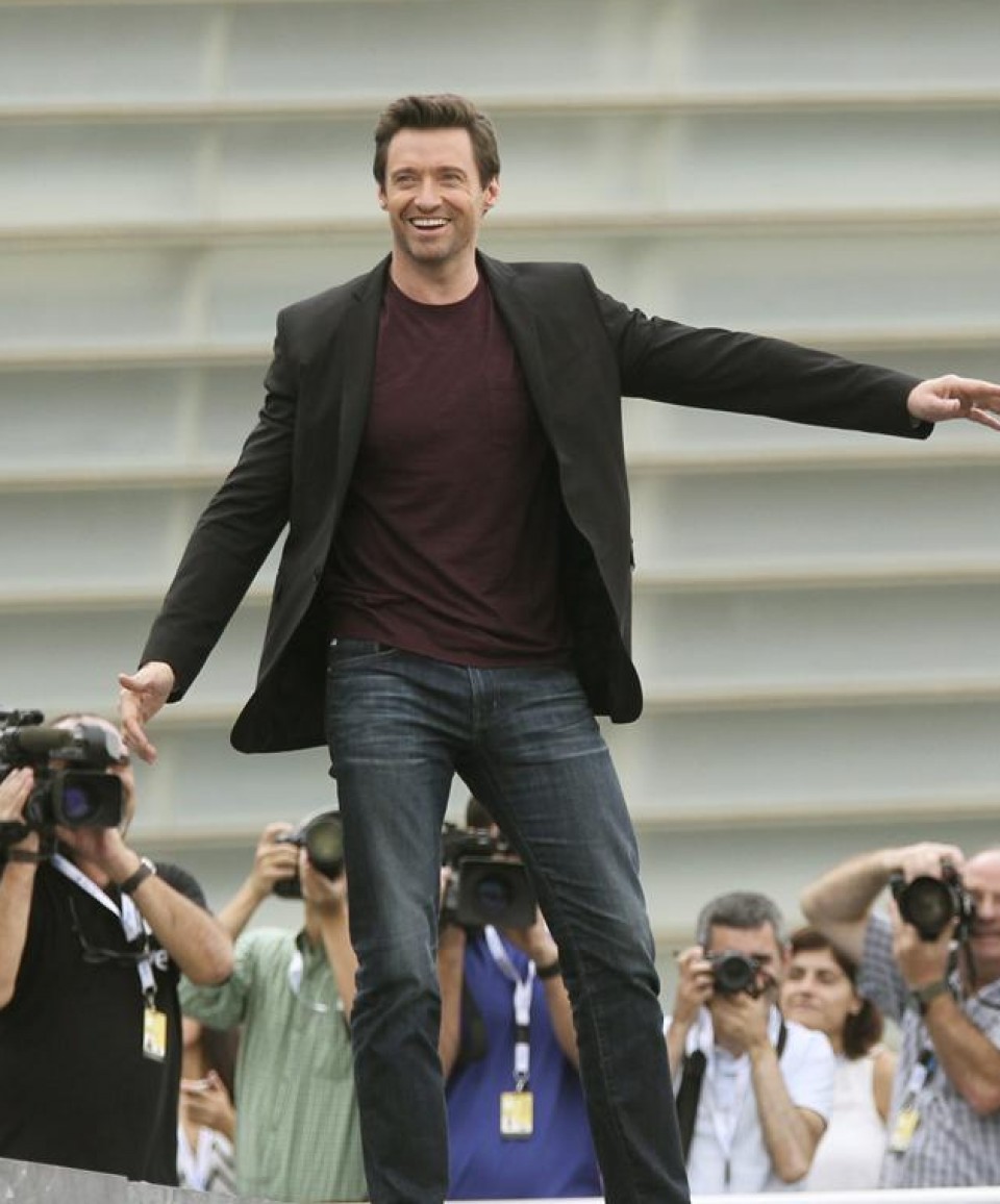 hugh Jackman, en el photocall del Kursaal. Foot: EFE