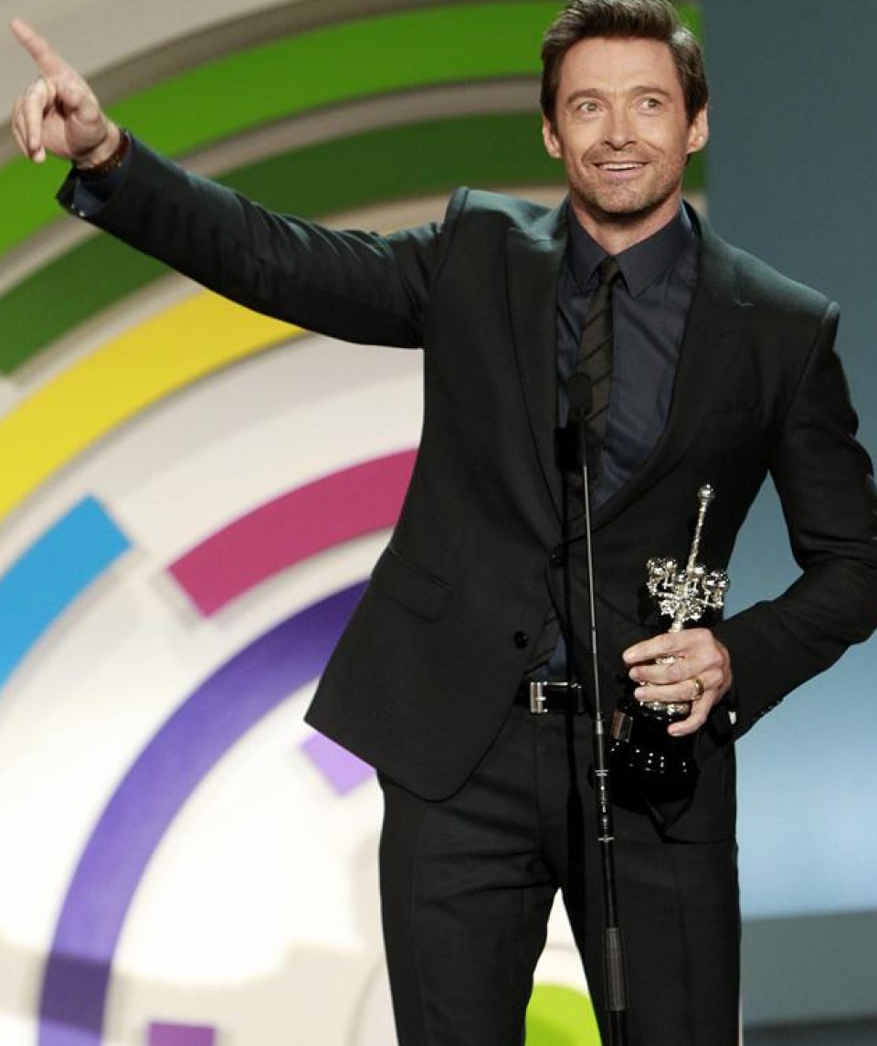 Hugh Jackman ha recibido el segundo de los Premios Donostia de este año. (EFE)