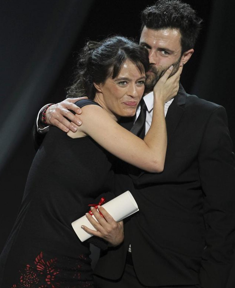 Aitor y Amaia Merino. Foto: Efe.