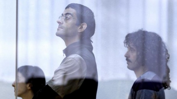 Daniel Pastor, Iñigo Zapirain y Beatriz Etxebarria durante el juicio. Foto: EFE