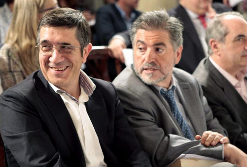 Patxi López y Jesús Eguiguren. Imagen de archivo: EFE