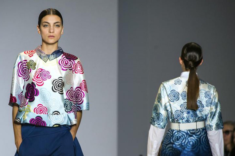 Pariseko modaren asteko argazkiak 2013. Lie Sang Bongen desfilea. Aragzkia: EFE