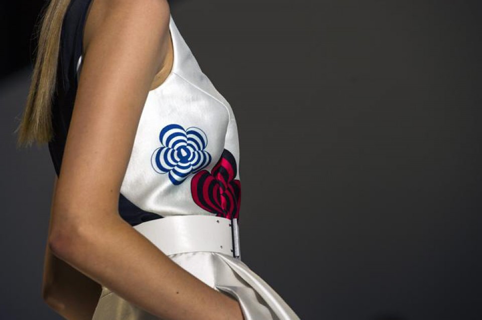 Pariseko modaren asteko argazkiak 2013. Lie Sang Bongen desfilea. Aragzkia: EFE 