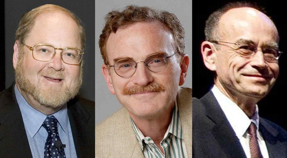 James E. Rothman, Randy W. Schekman y Thomas C. Südhol. EFE