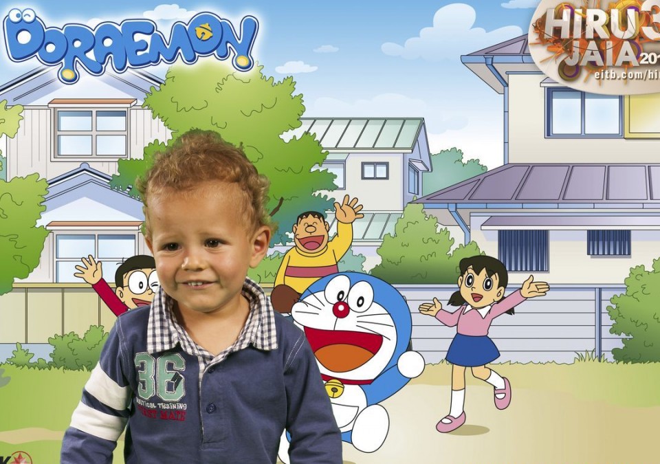 Doraemon-en photocallea.