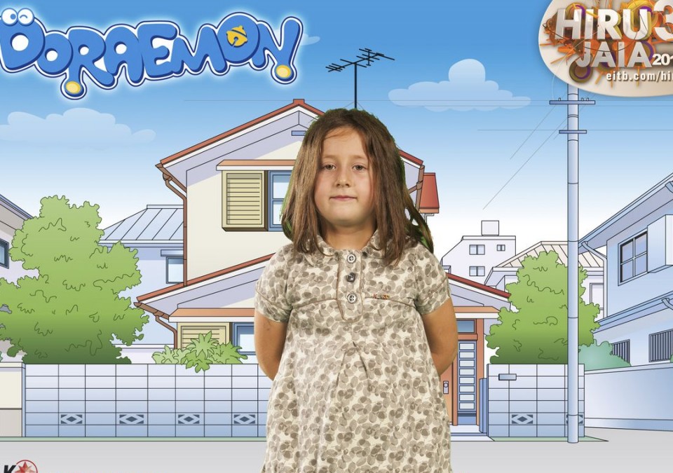 Doraemon-en photocallea.