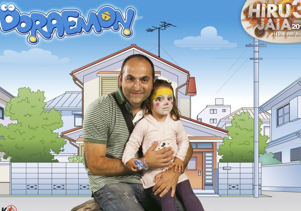 Doraemon-en photocallea.