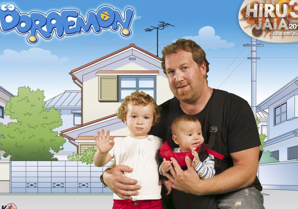 Doraemon-en photocallea.