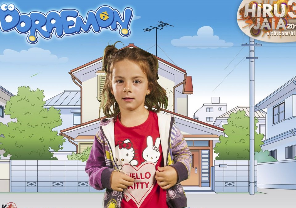Doraemon-en photocallea.