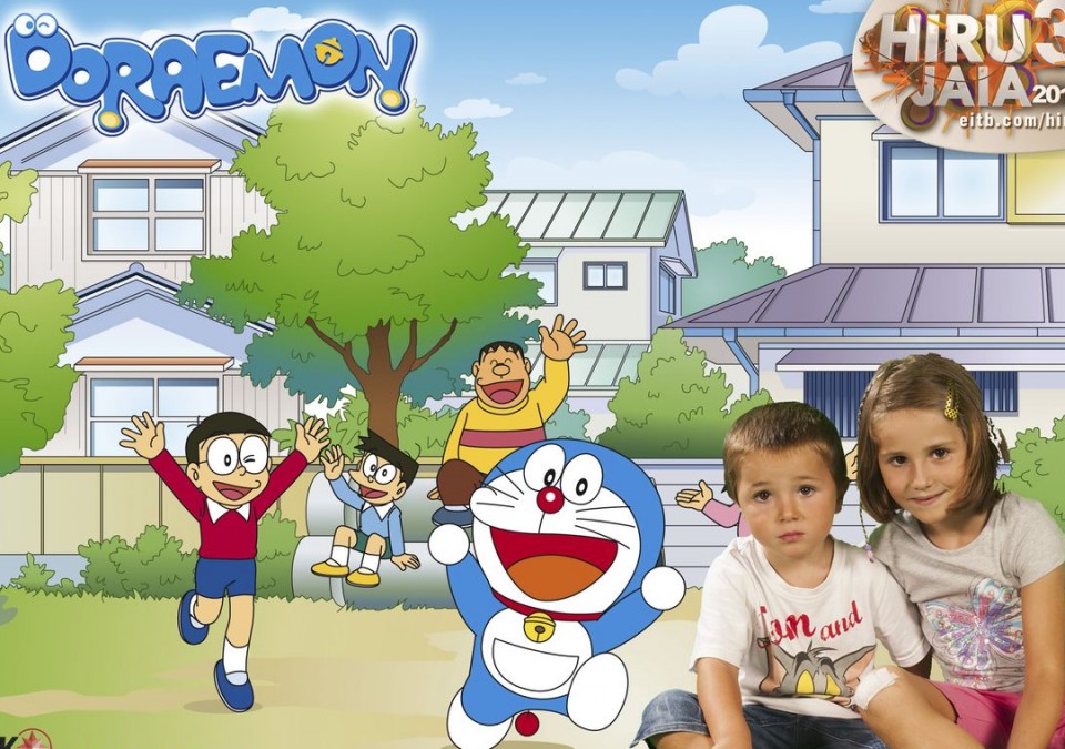 Doraemon-en photocallea.