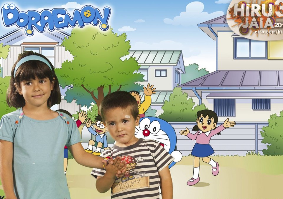 Doraemon-en photocallea.