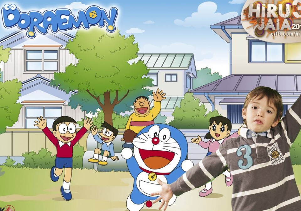 Doraemon-en photocallea.