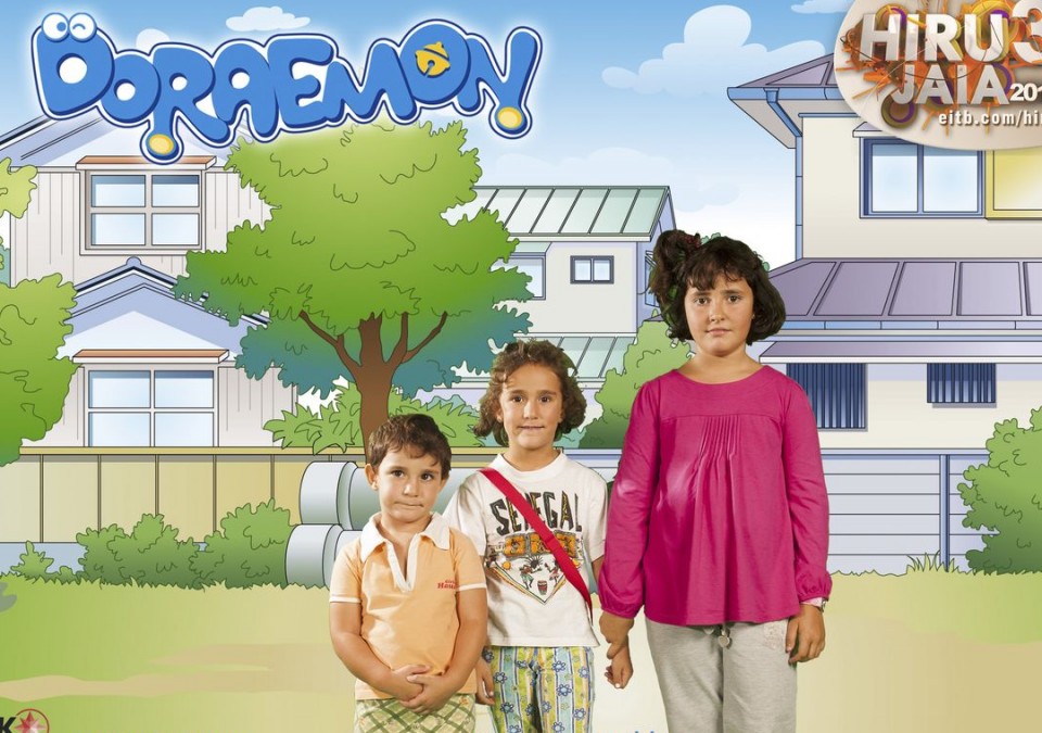 Doraemon-en photocallea.
