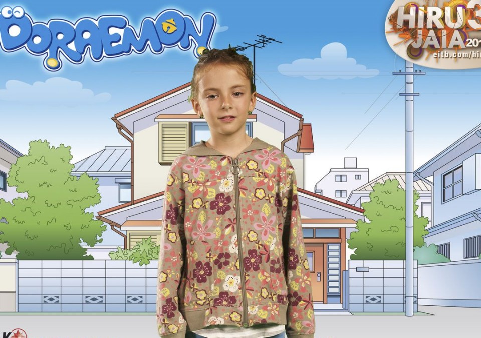 Doraemon-en photocallea.