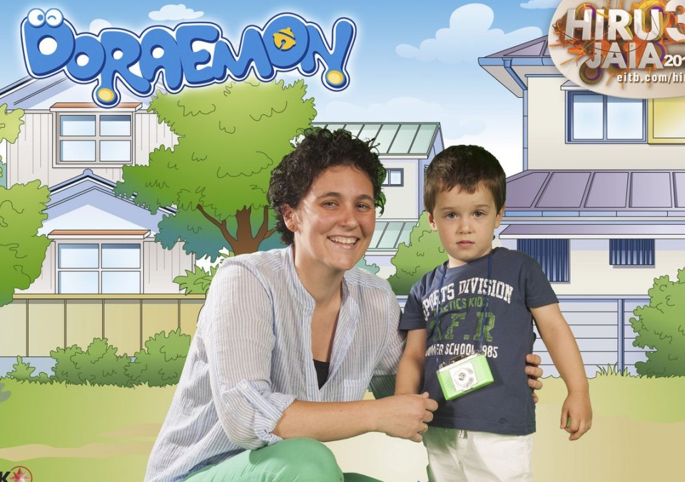 Doraemon-en photocallea.