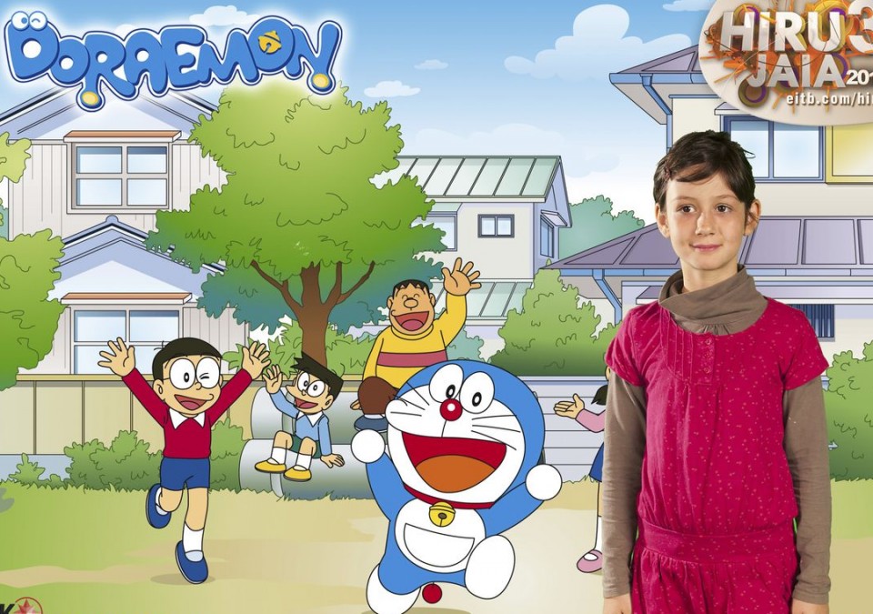 Doraemon-en photocallea.