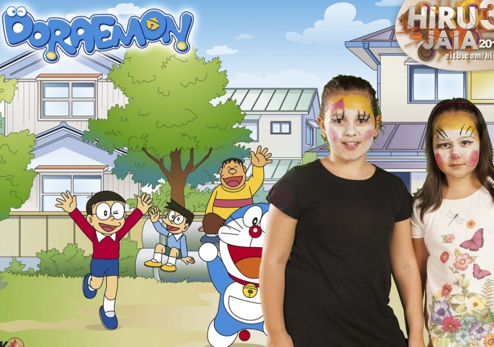 Doraemon-en photocallea.