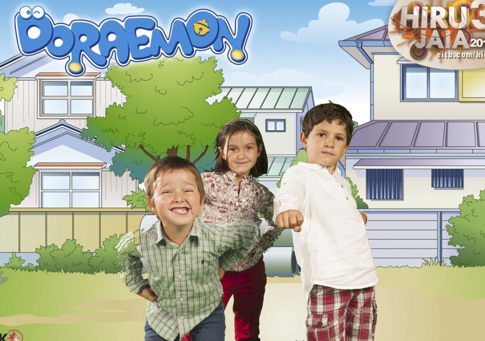 Doraemon-en photocallea.