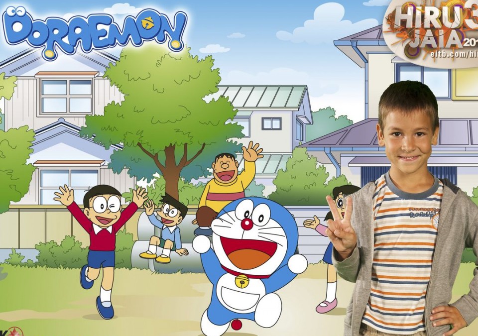 Doraemon-en photocallea.