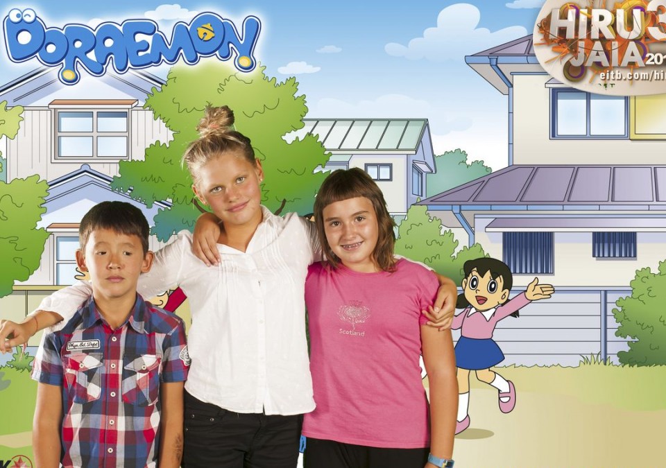 Doraemon-en photocallea.
