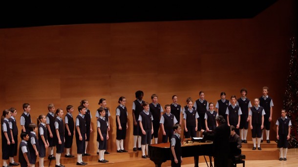 Los chicos del coro. Foto: Euskalduna Jauregia