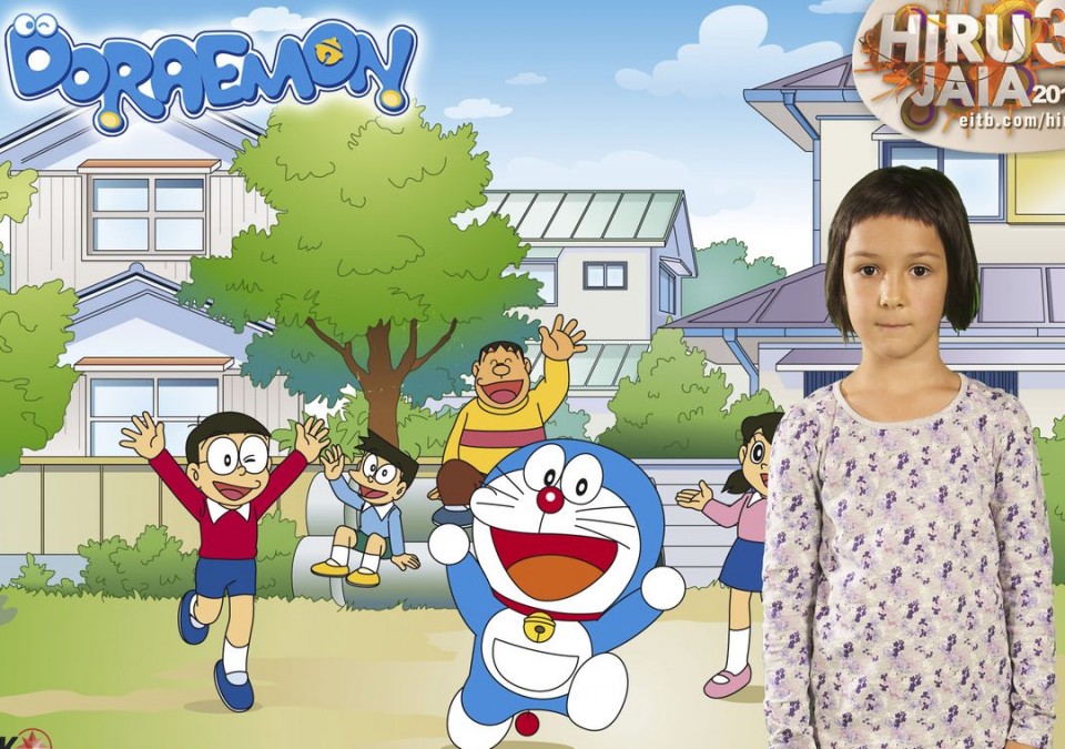 Doraemon-en photocallea.