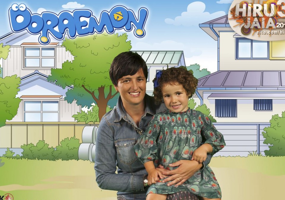 Doraemon-en photocallea.