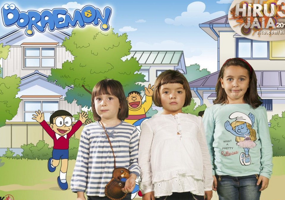 Doraemon-en photocallea.