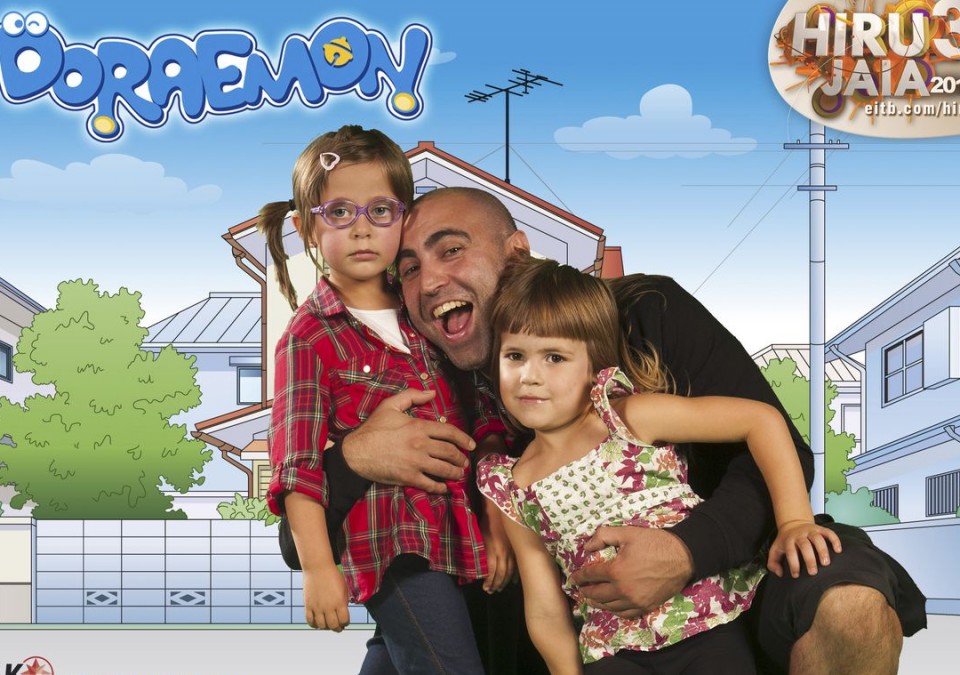 Doraemon-en photocallea.