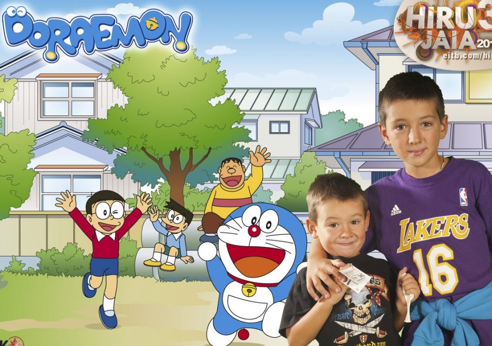 Doraemon-en photocallea.