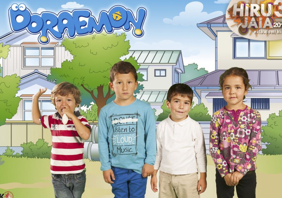 Doraemon-en photocallea.