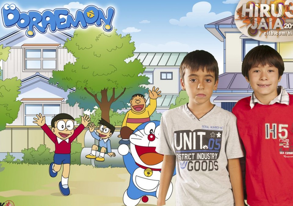 Doraemon-en photocallea.