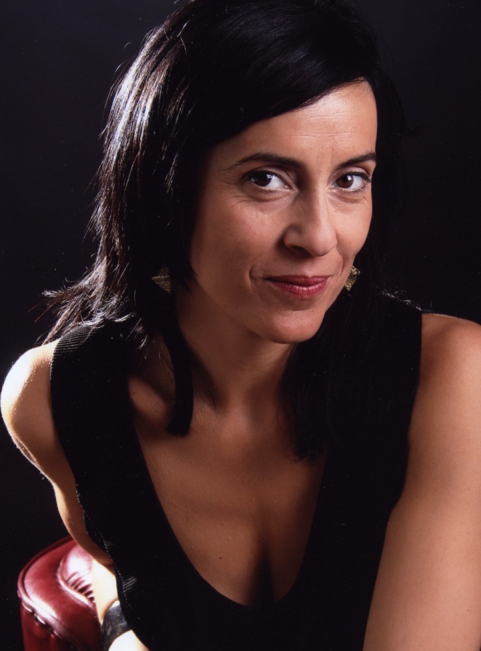 Carmen San Esteba, actirz, directora de actores y responsable de las grabaciones radiofónicas