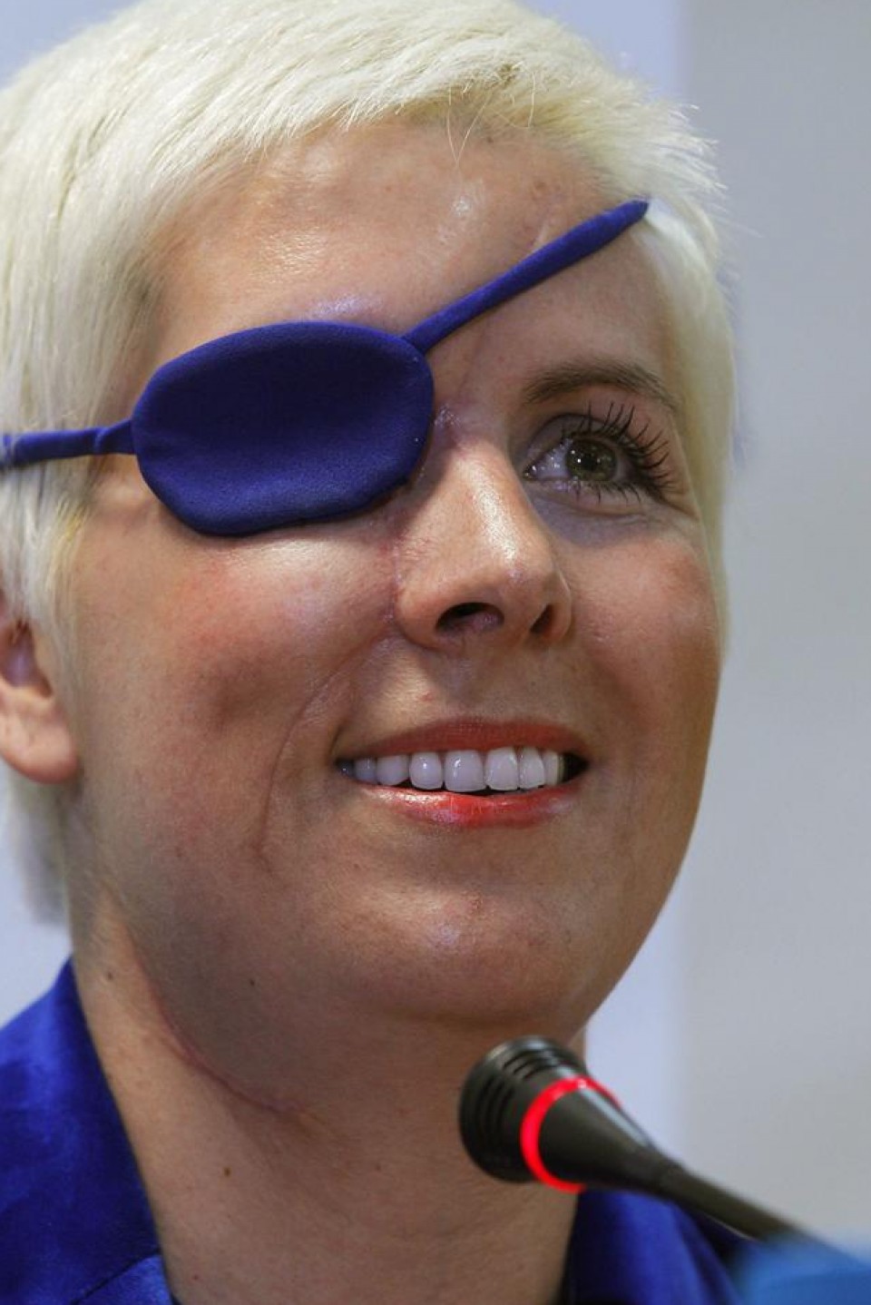 Maria de Villotak istripua izan ostean egin zuen lehen agerraldia