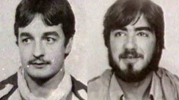 Joxean Lasa y Joxi Zabala, secuestrados, torturados y asesinados por los GAL. Foto: EiTB.