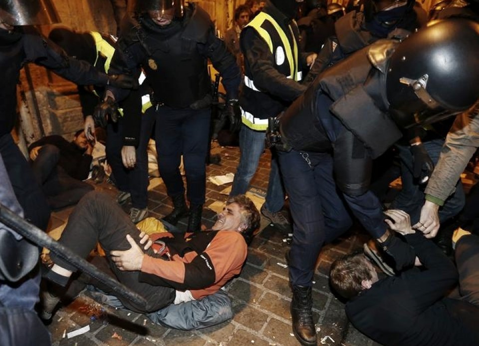 Luis Goñiren atxiloketa. Argazkia: EFE.