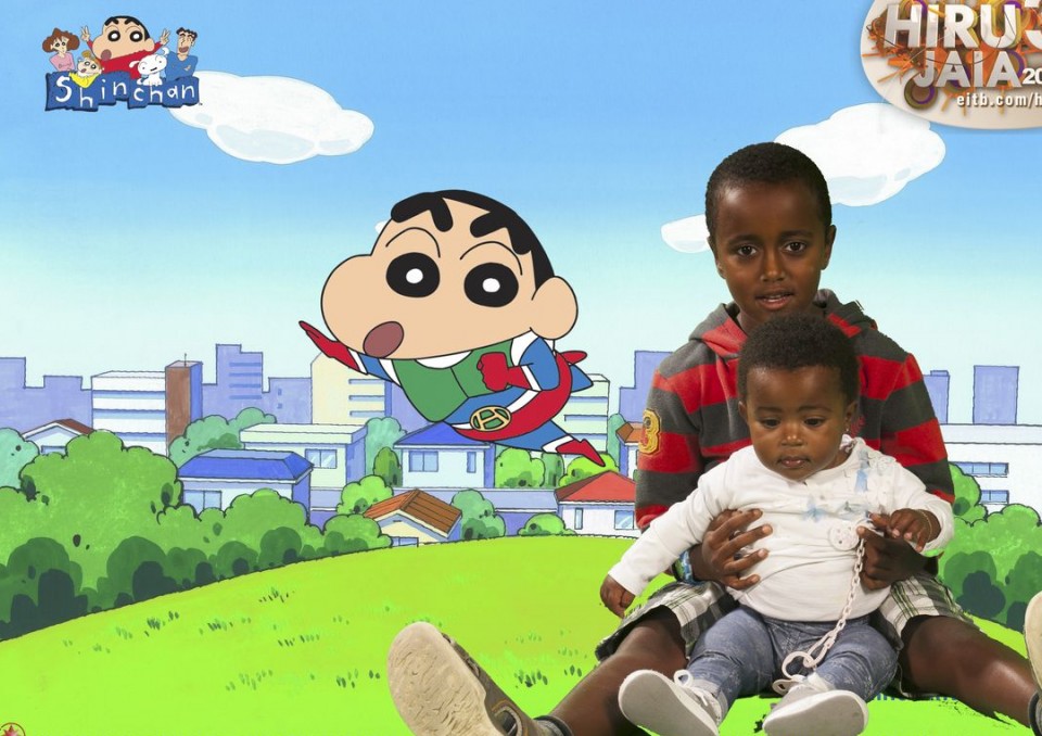 Shin Chanen photocallean ateratako argazkia!!!