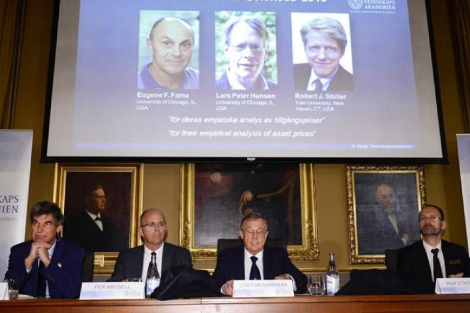 Premio Nobel de Economía. Foto: Efe.