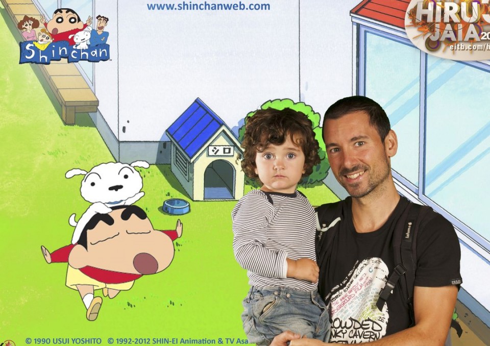 Shin Chanen photocallean ateratako argazkia!!!