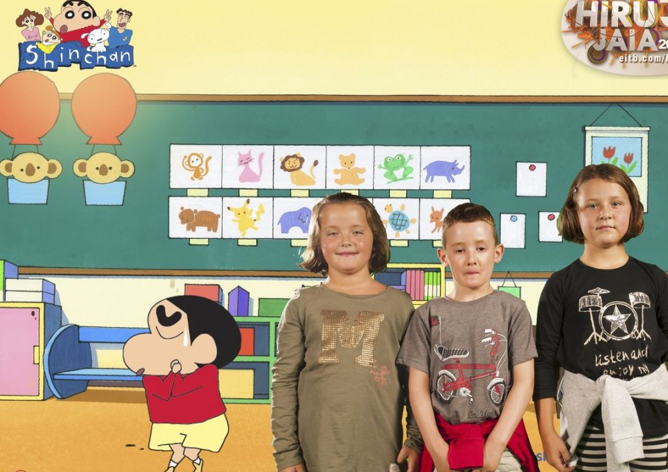 Shin Chanen photocallean ateratako argazkia!!!