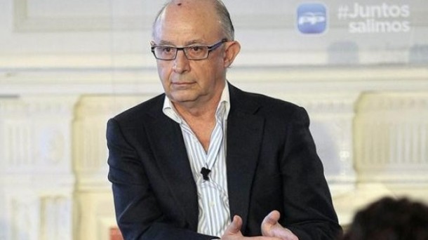 Cristobal Montoro. Ogasunaren eta Administrazio Publikoen ministroa. Efe.