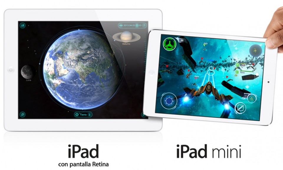 Ipad eta Ipad minia. 