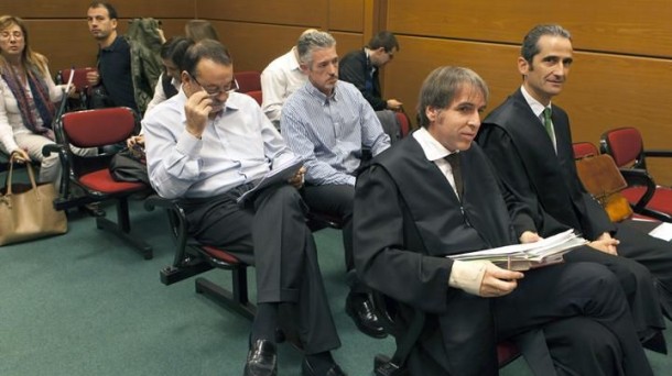 Joan Villadelprat durante el juicio