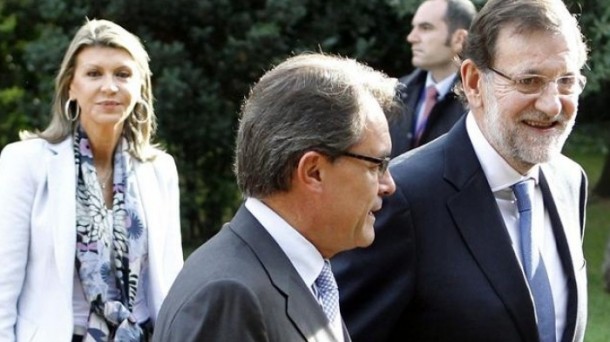 Mariano Rajoy recibe este miércoles a Artur Mas en Moncloa. Imagen de archivo: EFE